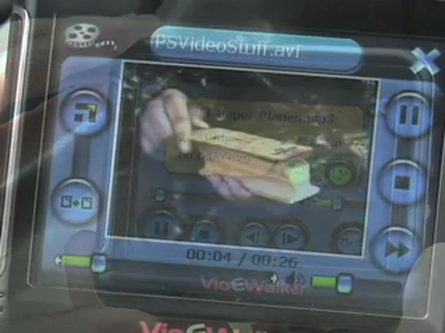 Vio&reg; eWalker&#153; 3 1/2&quot; Touch - screen GPS Navigator - image 8 from the video